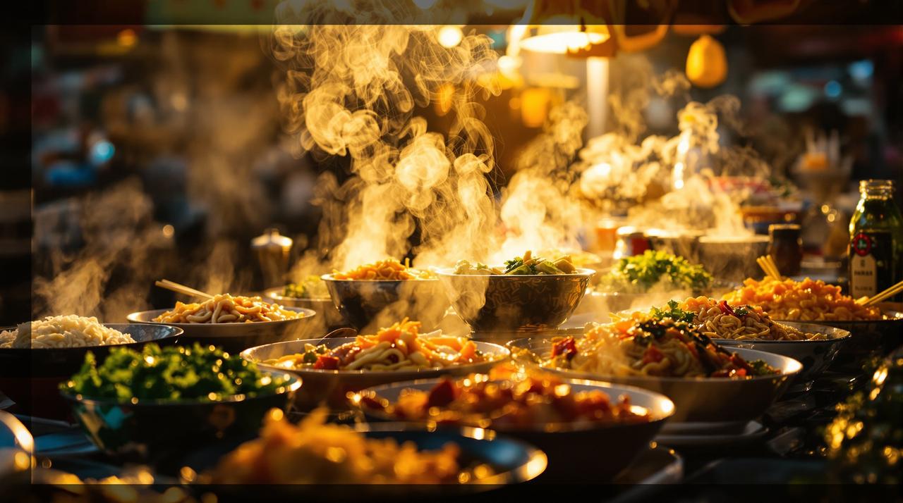 美食之旅：亚洲篇 - 视频封面 - 酱视频